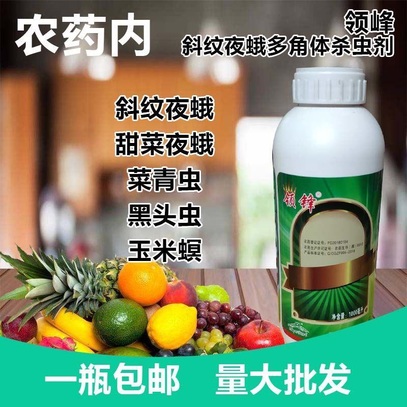 领锋防治斜纹夜蛾棉铃虫菜青虫吊丝虫甜菜夜蛾杀虫剂