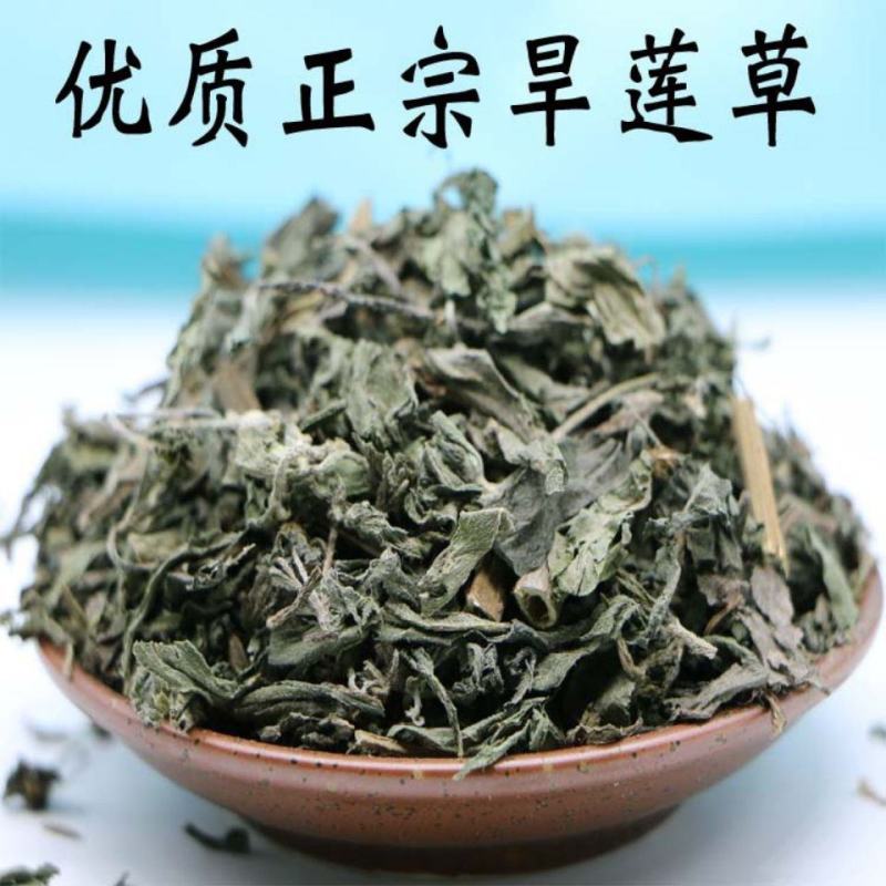 旱莲草中药材野生墨旱莲黑墨草墨斗草干货5克