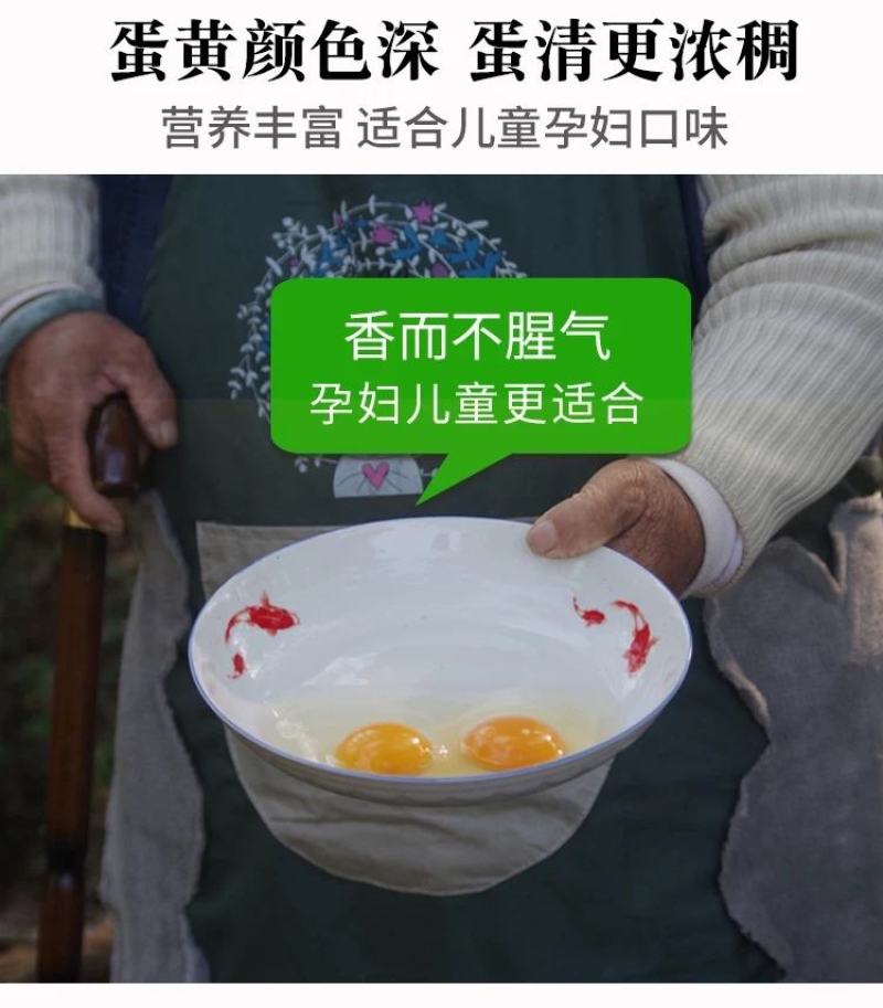 山东省临沂市平邑县黄草坡鸡蛋农家散养正宗笨鸡蛋新鲜草鸡蛋