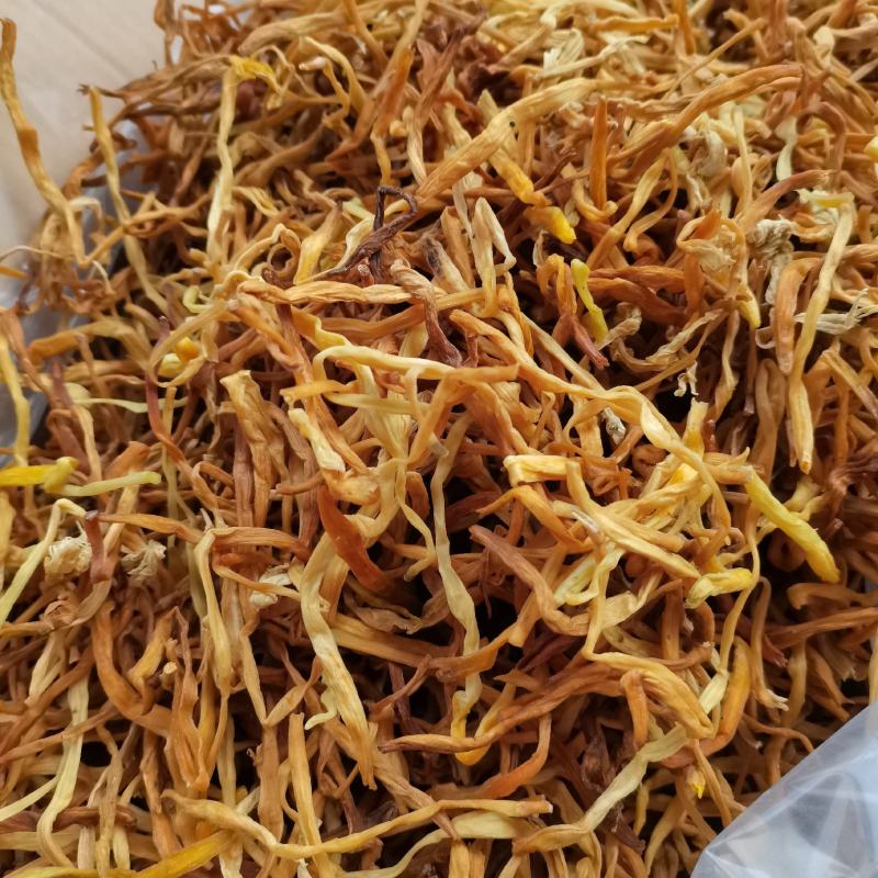直条黄花菜一件20斤条形好颜色漂亮价格美丽