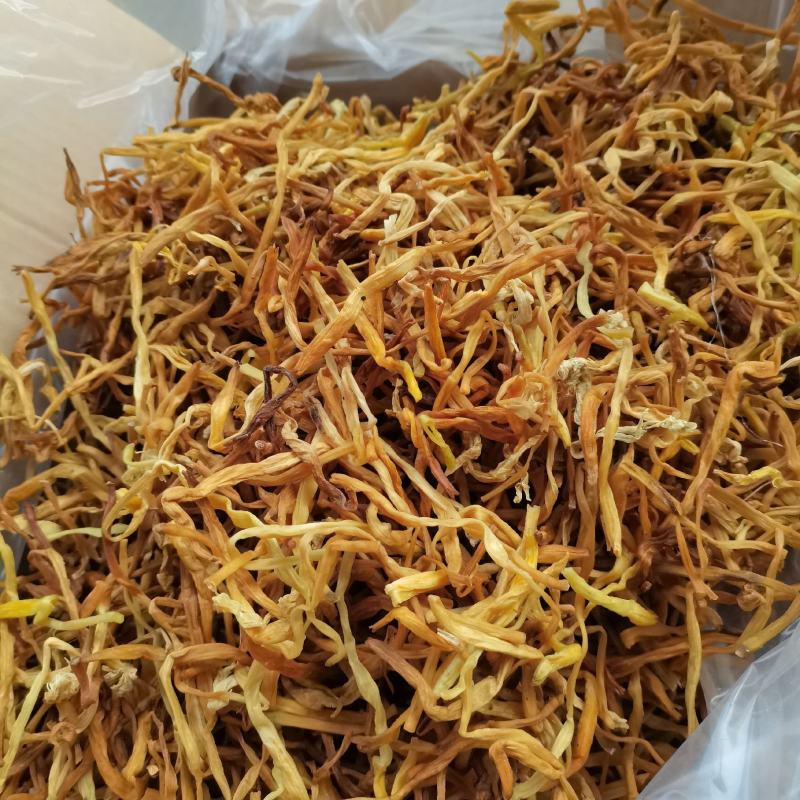 直条黄花菜一件20斤条形好颜色漂亮价格美丽
