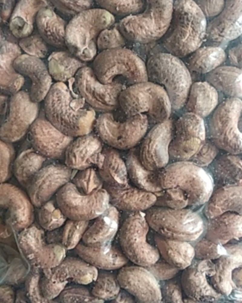 腰果仁新货越南盐焗腰果带衣熟腰果特价批发可一件代发