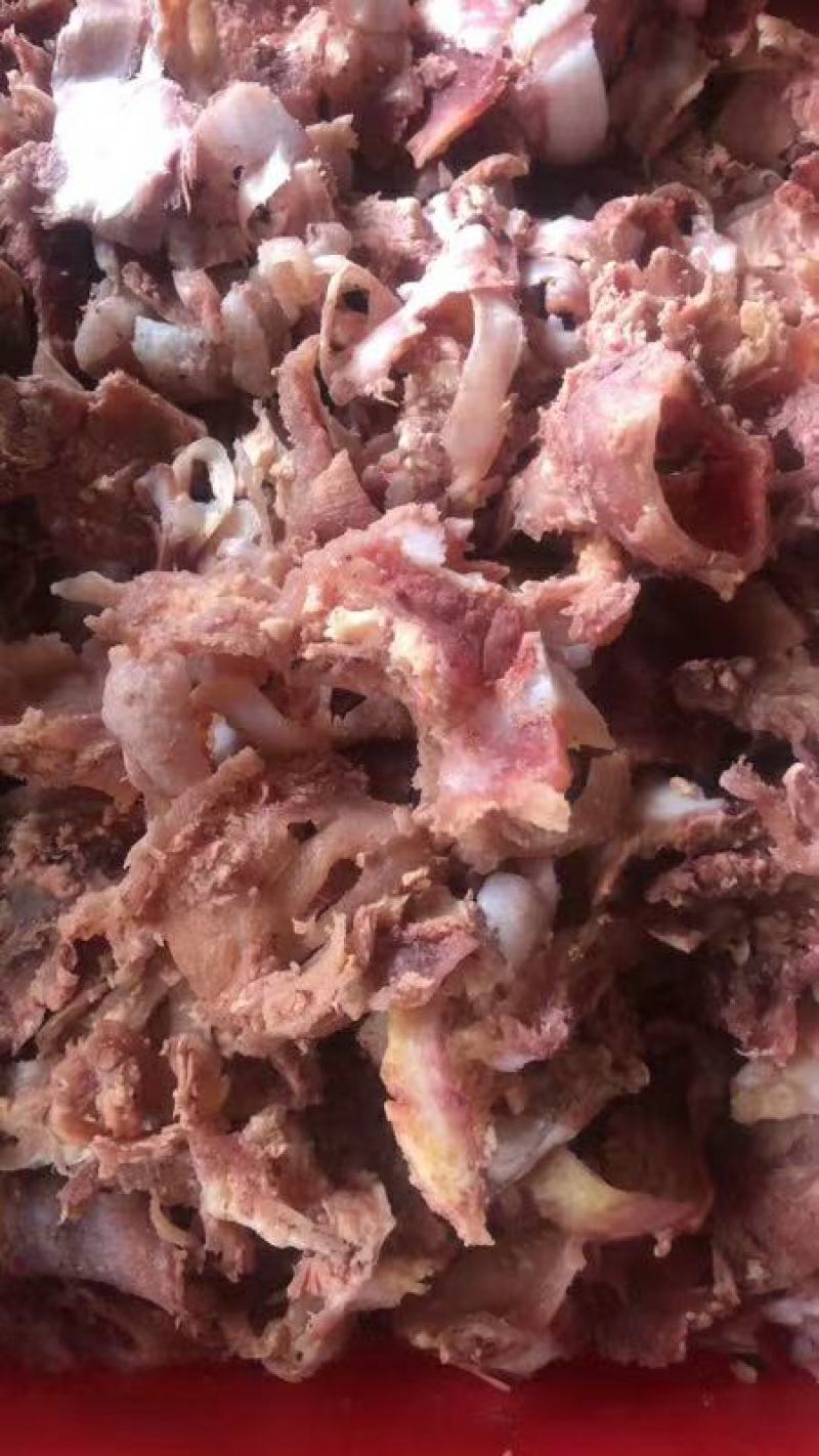 大块颜色纯正好吃的剔骨肉纯干去骨黄牛蹄