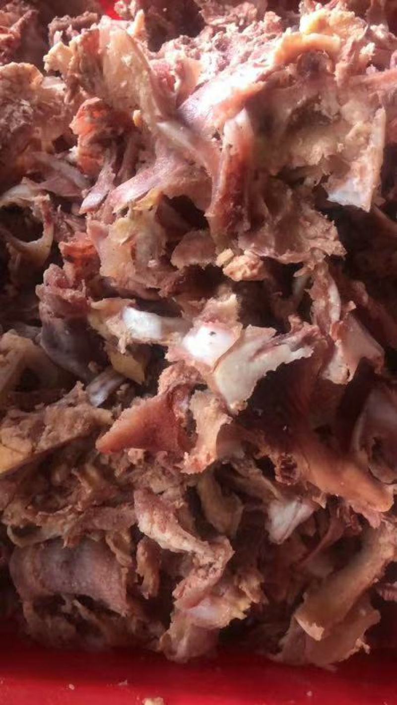 大块颜色纯正好吃的剔骨肉纯干去骨黄牛蹄