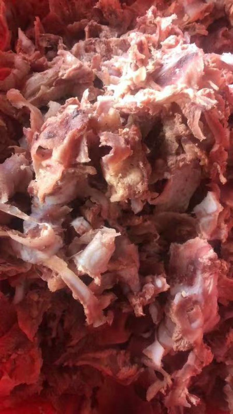 大块颜色纯正好吃的剔骨肉纯干去骨黄牛蹄
