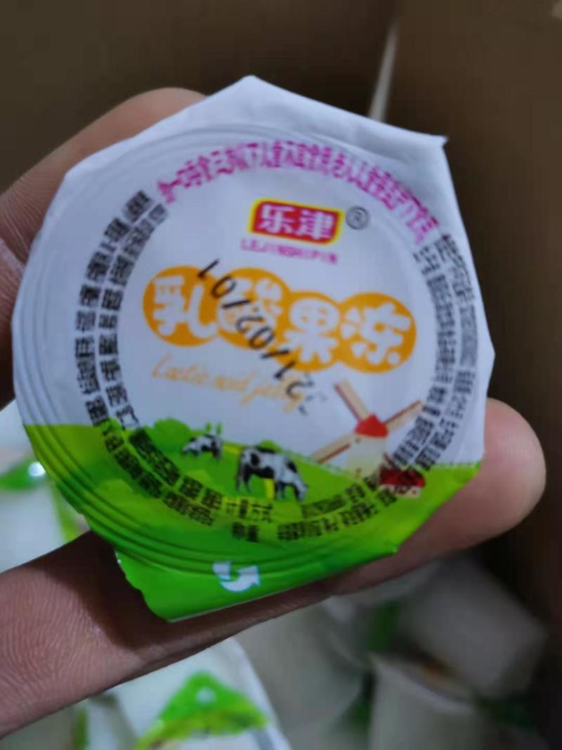 乐津果冻水果味果肉果冻布丁果冻地摊跑江湖果冻
