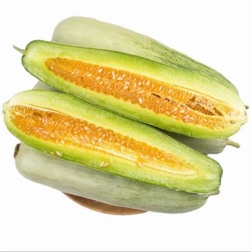 羊角蜜甜瓜，山东潍坊，脆甜多汁爽口美味一件代发，自产自销
