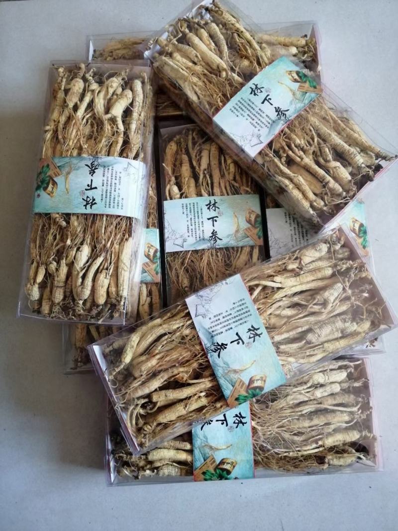 长白山，林下参高年头，小礼盒，每盒250克，售后无忧