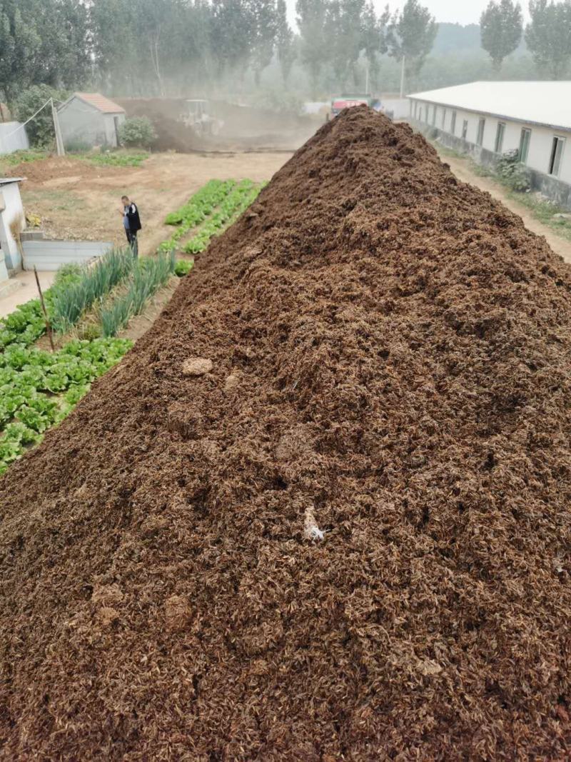 稻壳鸭粪鸭粪有机肥有机肥辅料发货全国质优价廉