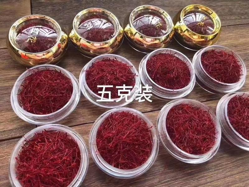 藏红花特级西藏正宗伊朗西红花泡水喝臧红花茶