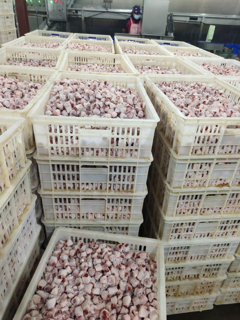 爪骨国产鸡爪新鲜鸡爪切下来的爪骨凤爪爪杆冷冻食品