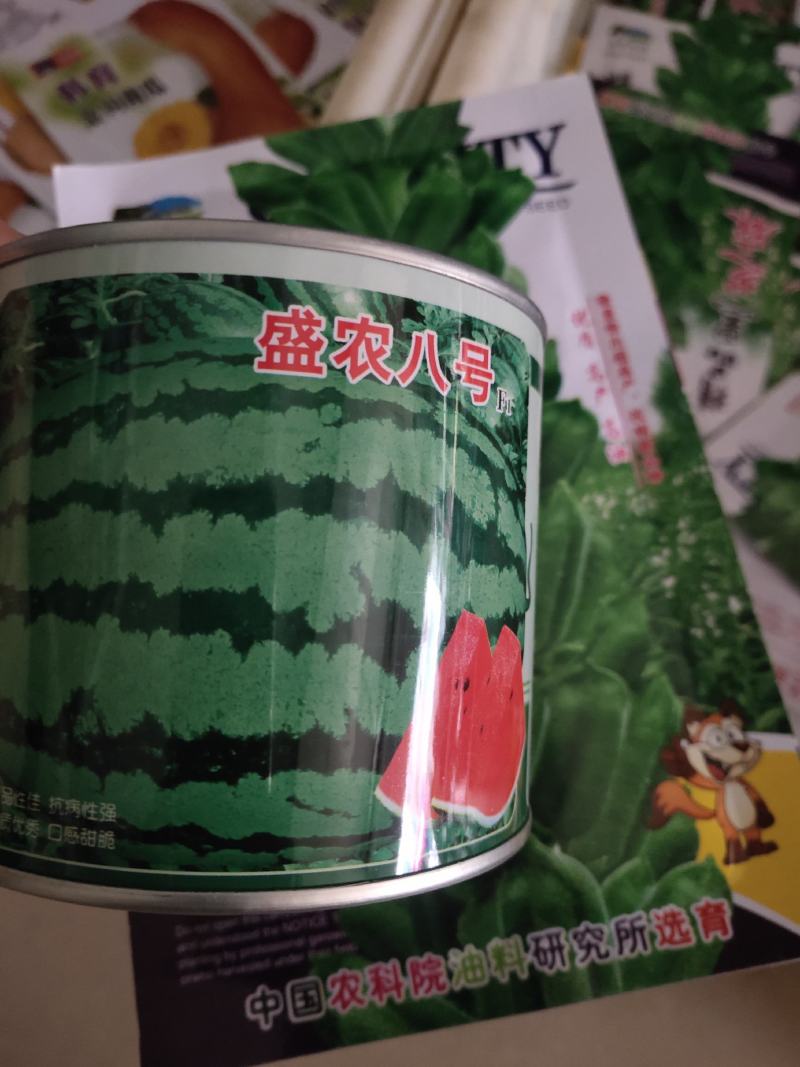 西瓜种子，中晚熟种，口感甜脆，