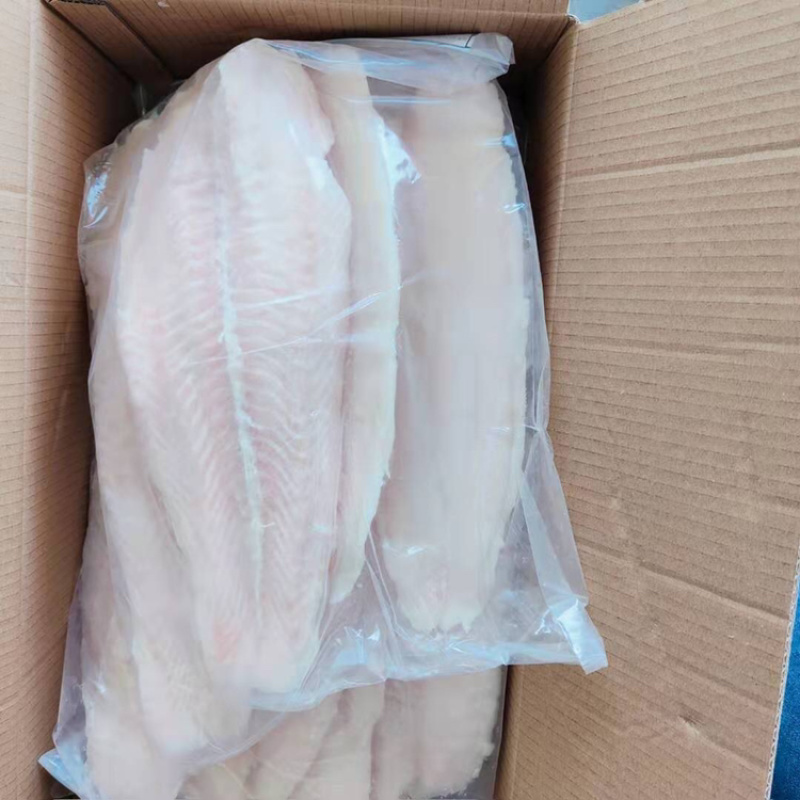 巴沙鱼柳巴沙鱼片去皮纯肉干冰单冻一件20斤