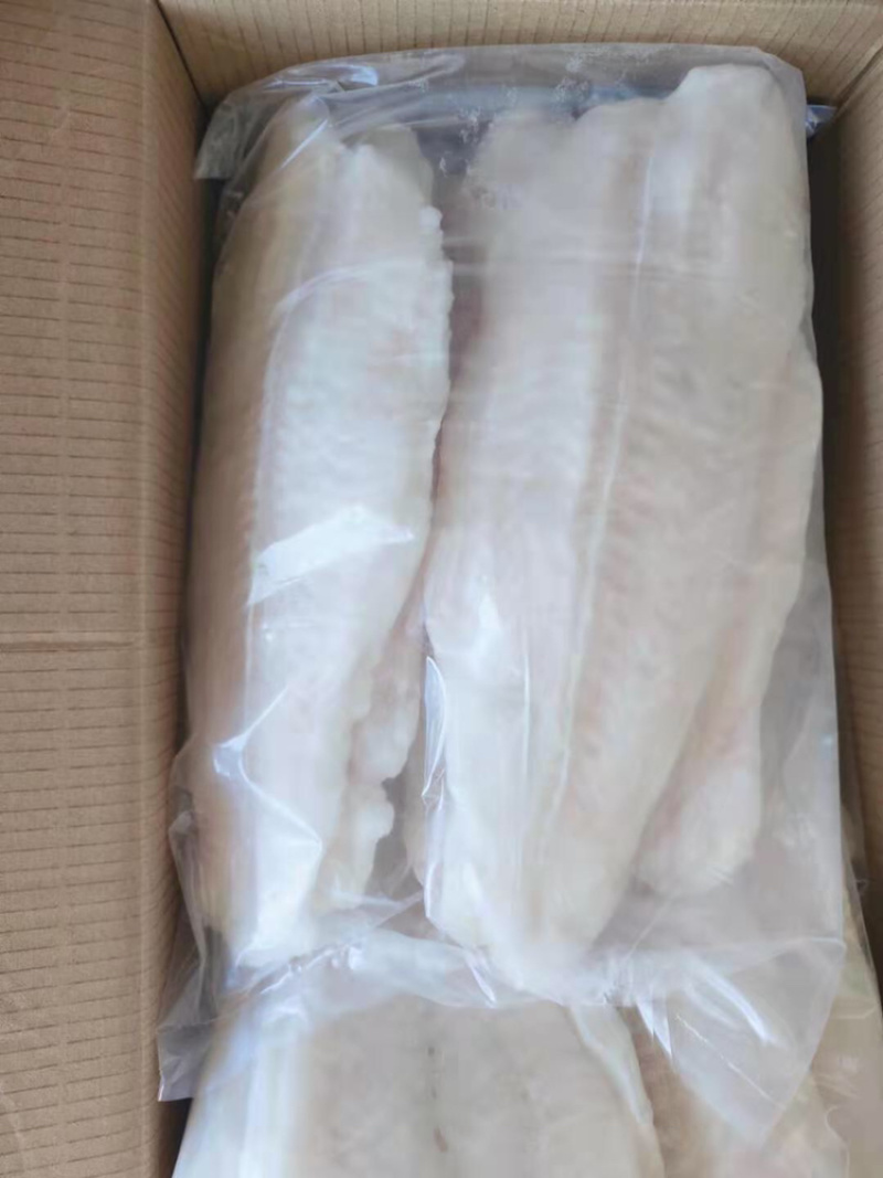 巴沙鱼柳巴沙鱼片去皮纯肉干冰单冻一件20斤