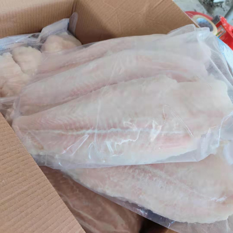 巴沙鱼柳巴沙鱼片去皮纯肉干冰单冻一件20斤