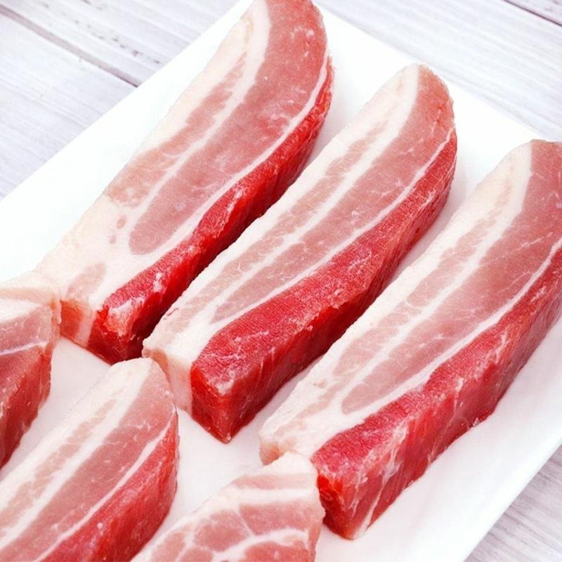 五花肉条精品五花肉条猪肉新鲜冷冻红烧肉去皮五花肉
