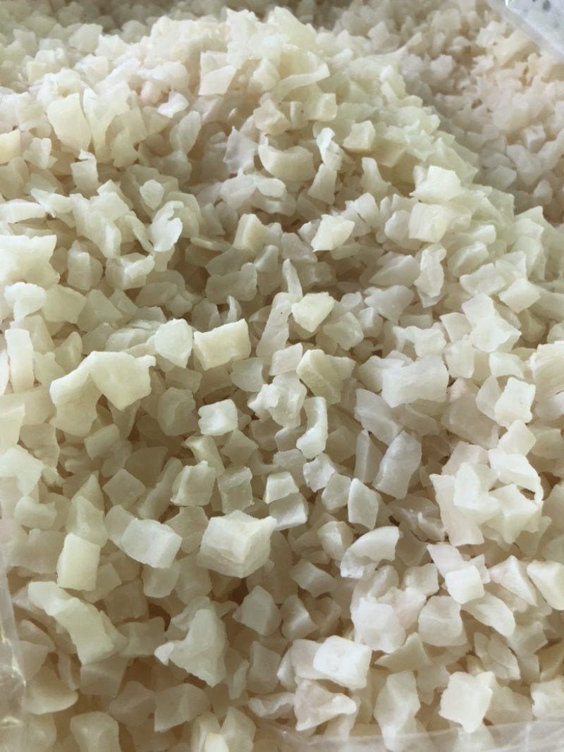 白桃丁水蜜桃丁木瓜粒果粒花果茶原料蜜饯食品果脯
