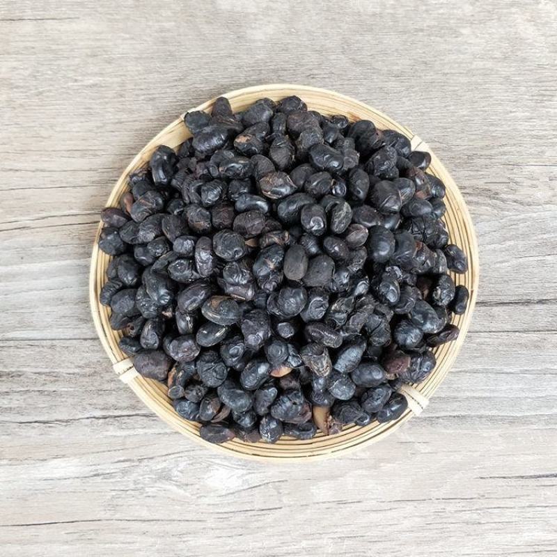 淡豆豉中药材无硫淡豆豉干豆豉黑豆豉2斤起