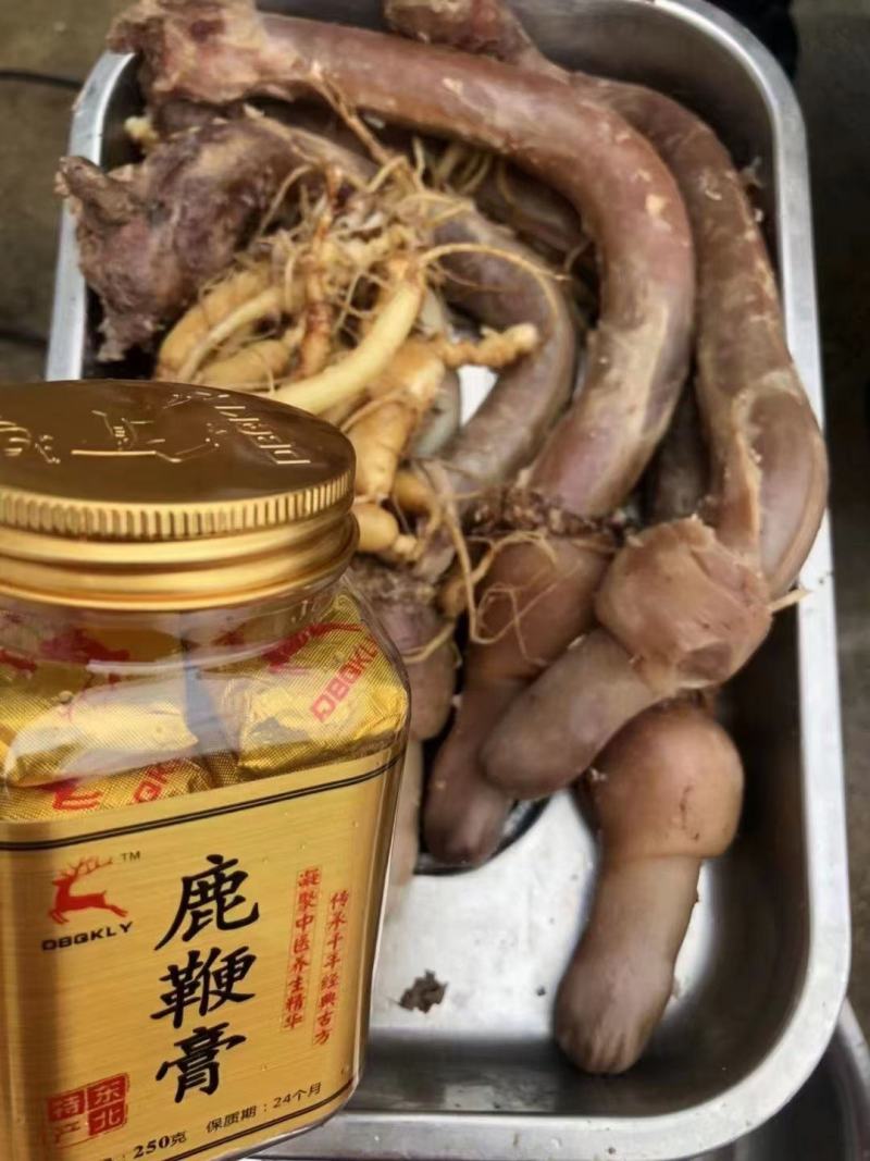 长白山梅花鹿鹿鞭膏鹿胎养精血，男女滋补，加强版浓缩高纯度
