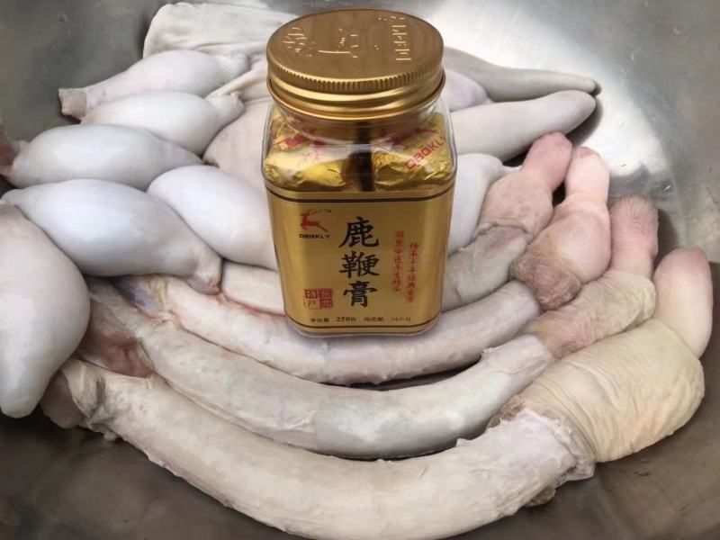 长白山梅花鹿鹿鞭膏鹿胎养精血，男女滋补，加强版浓缩高纯度