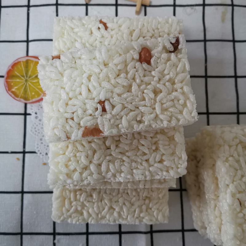 湖北农家原味炒米糯米炒米糖米花糖冻米糖批发