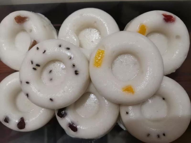 福双春水塔糕手工米糕水晶米糕甜圈圈纯手工制作早餐餐饮