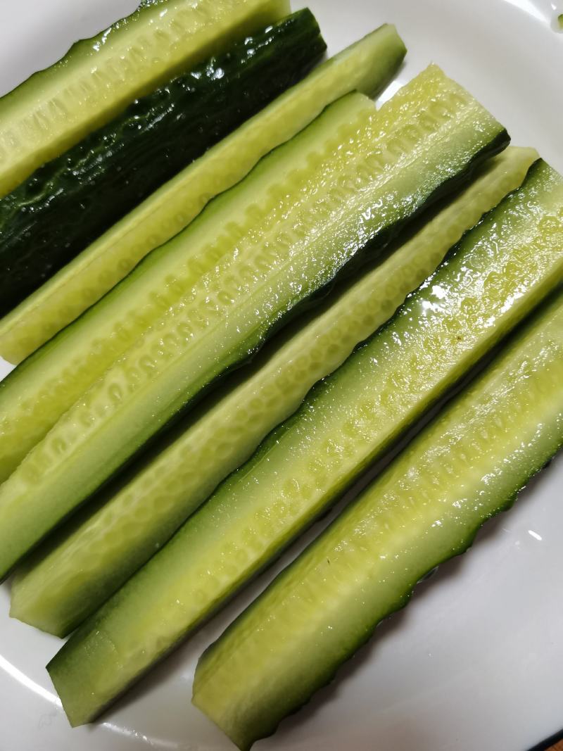 【热卖】早春秋延定植的瑞莱108强雌黑油亮大黄瓜种子包邮到家