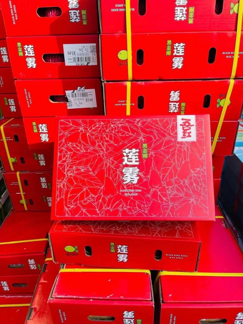 空运包邮～海南黑金刚莲雾，海南莲雾一级果，产地直发