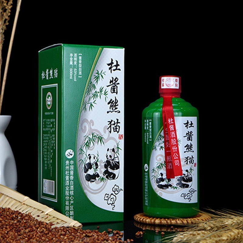 杜酱熊猫酒茅台镇酱香型53度纯粮食坤沙老酒