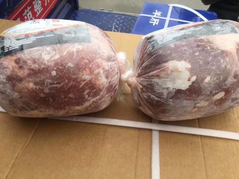 自然块鲜羊肉去骨羊腿包净肉，价格低，量大从优