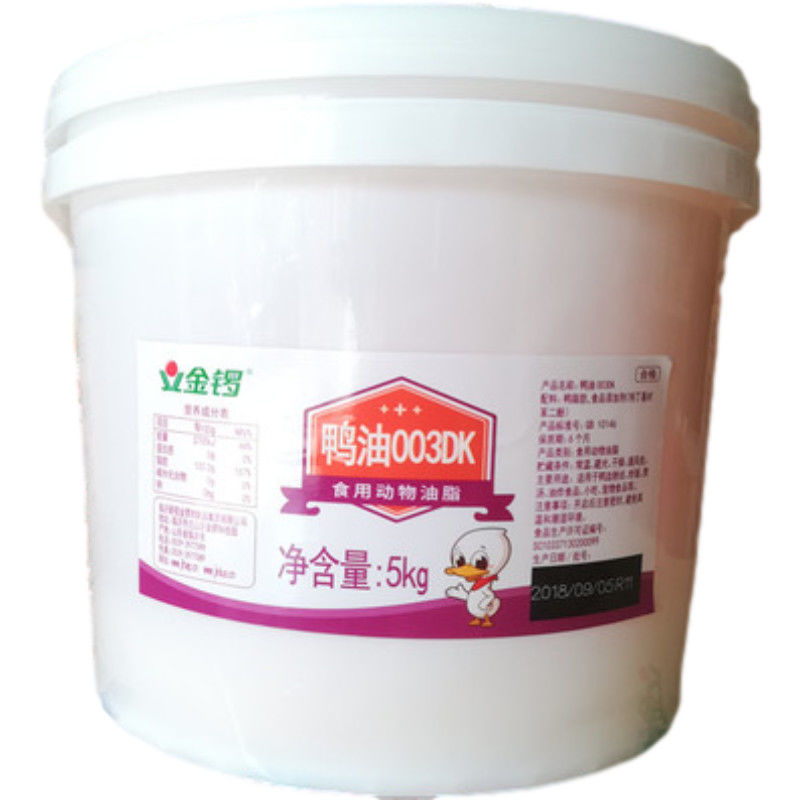 鸭油金锣鸭油5kg精炼香鸭油食用纯鸭油鸭血粉丝汤专用油