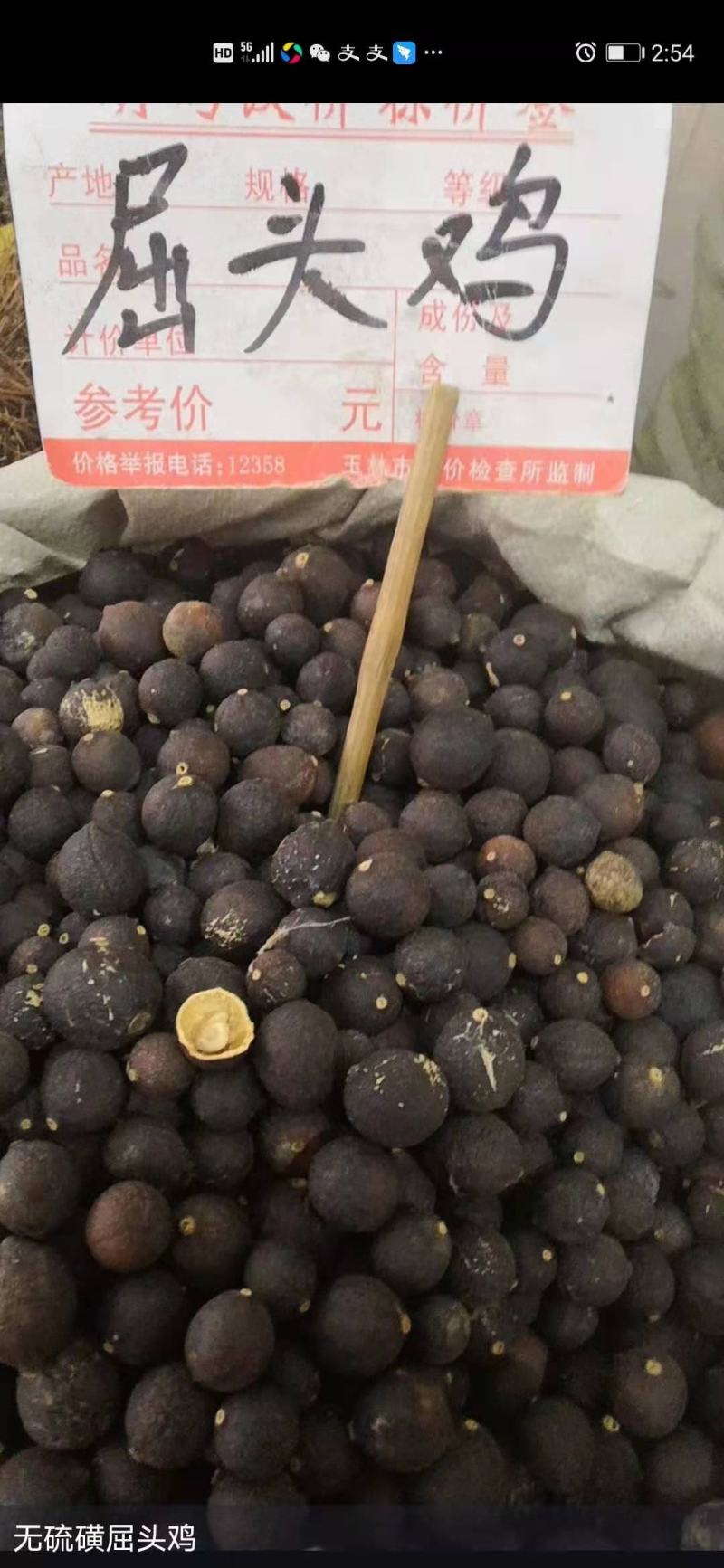 屈头鸡屈头鸡籽中药材批屈头鸡马槟榔水鸡头水鸡仔新货
