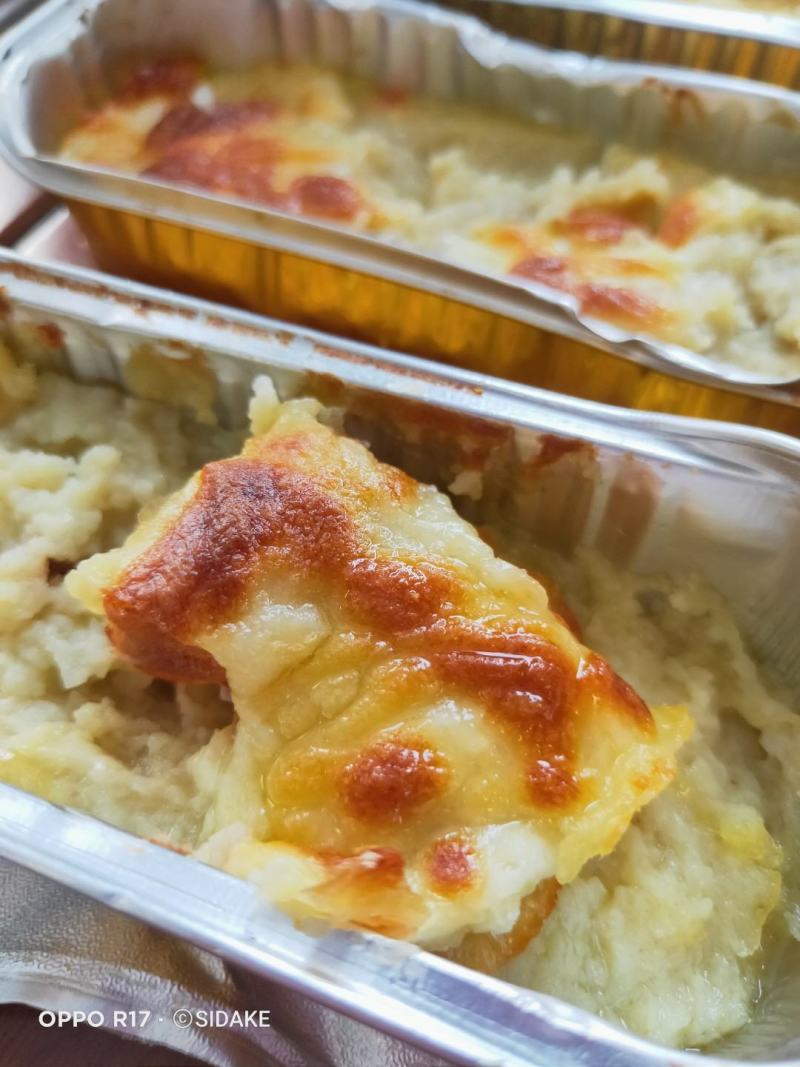 芝士烤榴莲烤榴莲半成品烧烤烘焙芝士焗榴莲