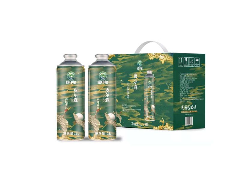 原浆啤酒青岛啤酒青岛产地精酿啤酒精酿原浆铁桶铝罐