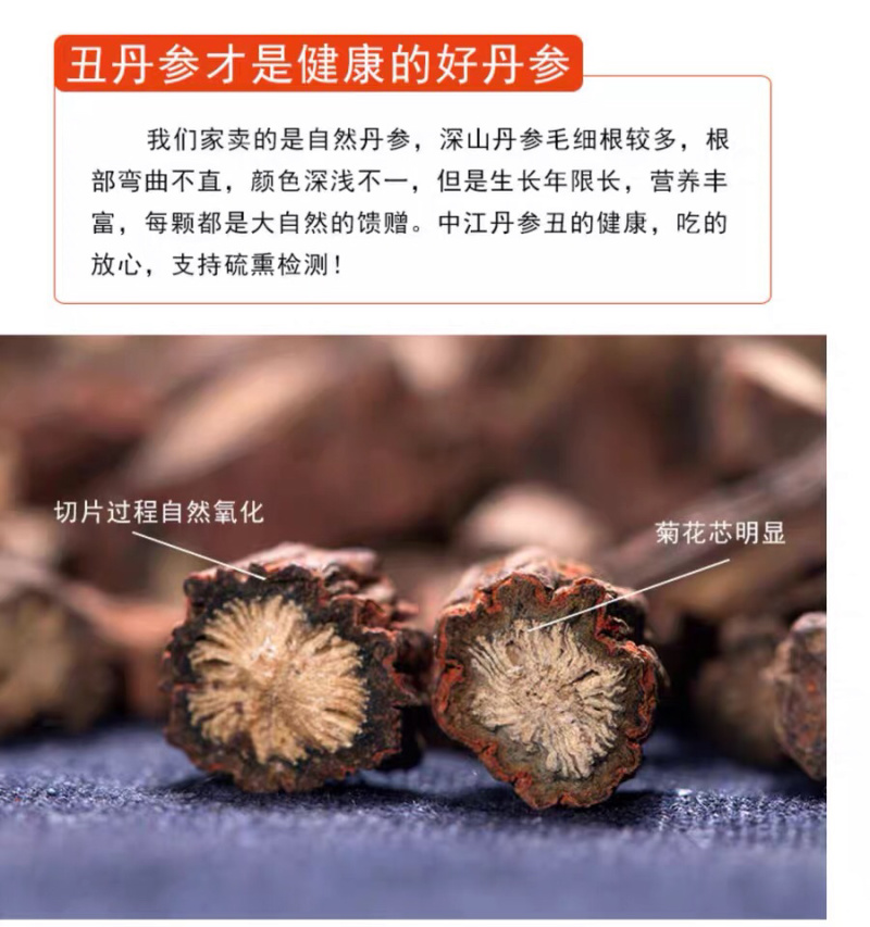 丹参野生丹参紫丹参条丹参粉丹参条足干产地直销