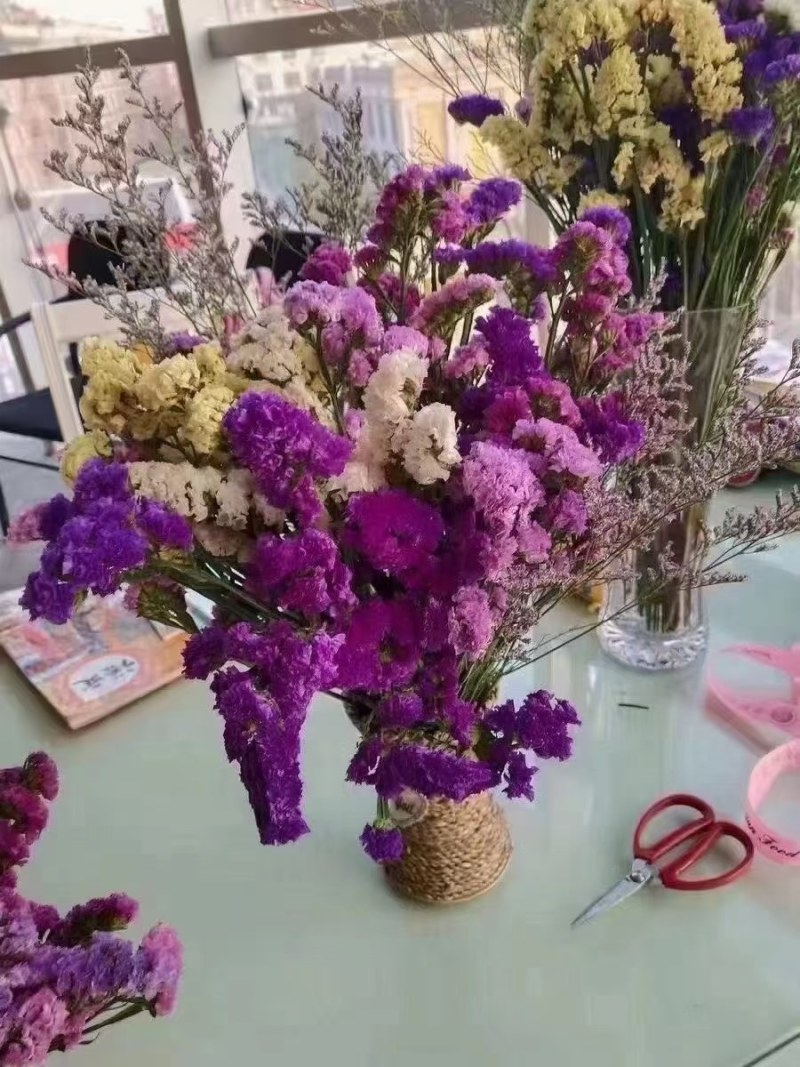 鲜花花色齐勿忘我水晶花情人草只做云南鲜花
