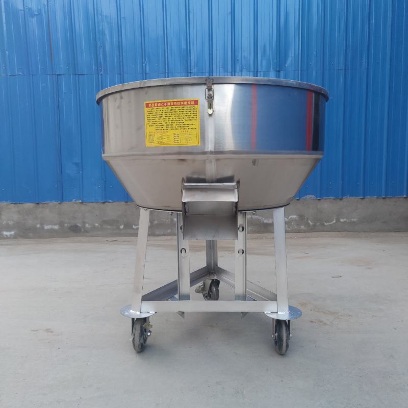 干湿两用饲料搅拌机不锈钢平口搅拌机颗粒碎草混合机