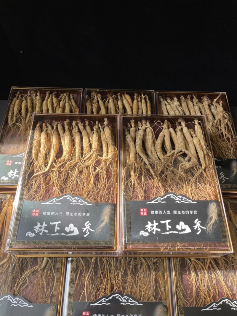 林下参礼盒一盒20支配送精美皮兜煲汤泡水泡酒