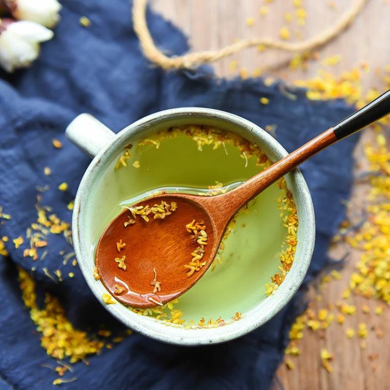 桂花茶广西桂林金桂花茶新花食用烘焙干花新鲜茶叶泡茶