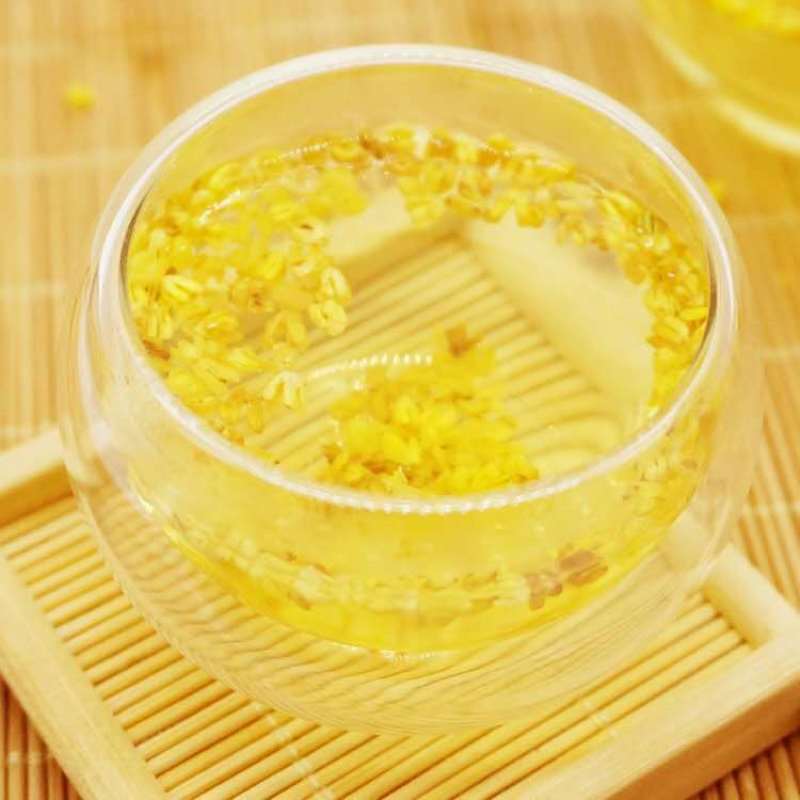 桂花茶广西桂林金桂花茶新花食用烘焙干花新鲜茶叶泡茶