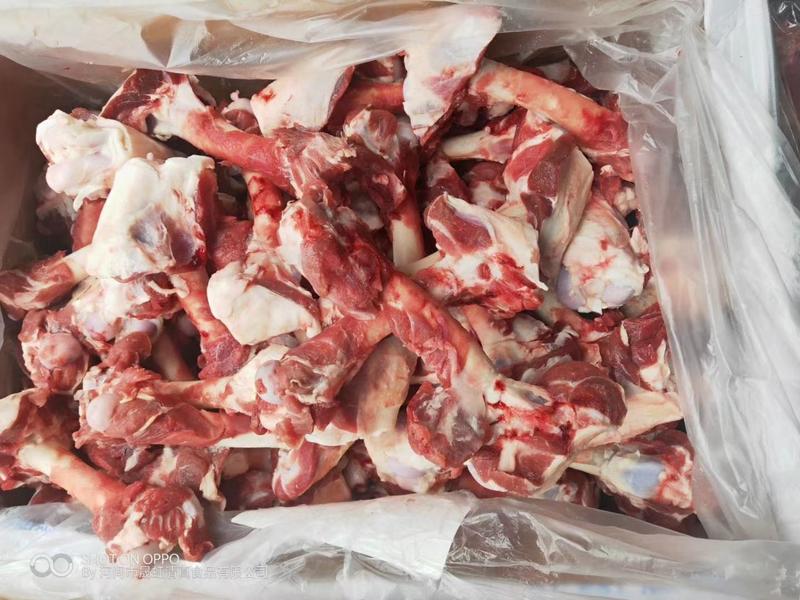 加肉羔羊棒骨骨头小肉含量高满满的都是骨髓