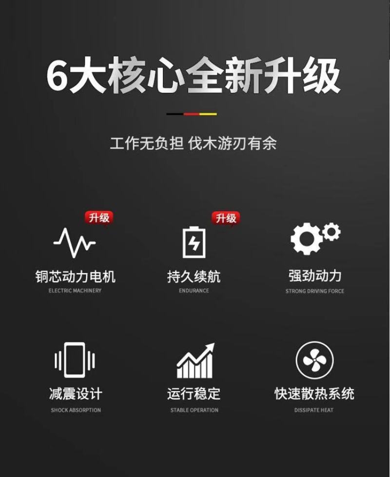厂家直销多功能油锯伐木锯大功率汽油锯小型手持家用砍树机