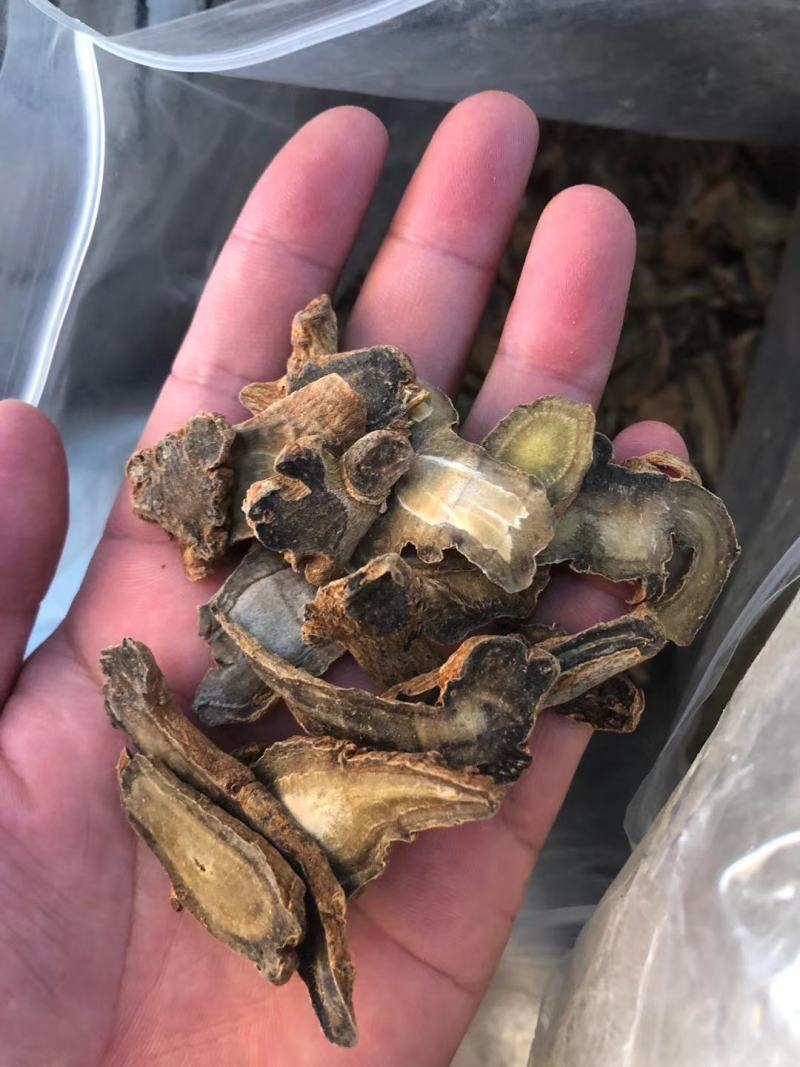 三七片云南文山高档滑头大三七切片包邮干货