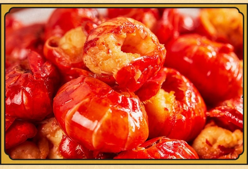 龙虾尾液氮速冻冰冻小龙虾虾尾虾球特级虾尾批发