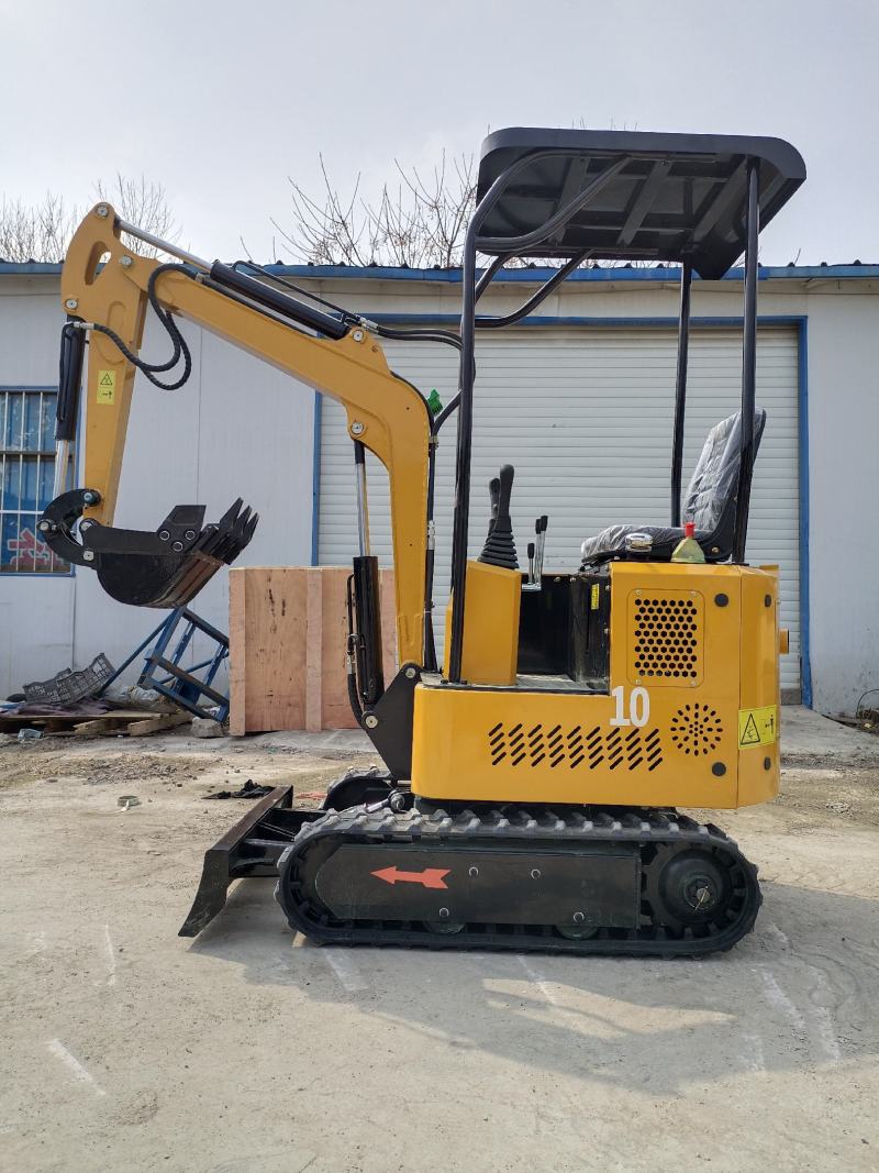 小型挖掘机家用挖土1吨小挖机微型果园农用多功能微挖勾机