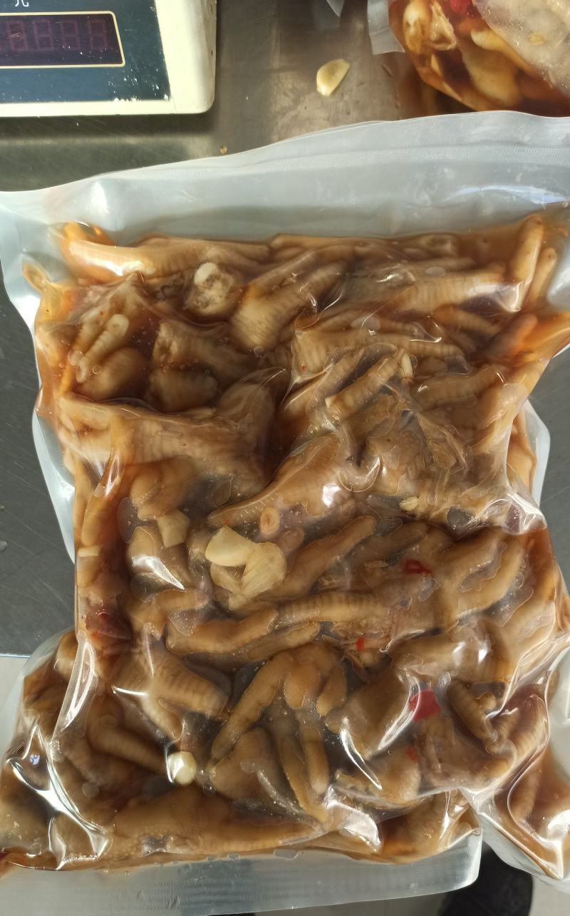 半脱骨柠檬凤爪（鲜鸡爪，20斤，5斤*4代）