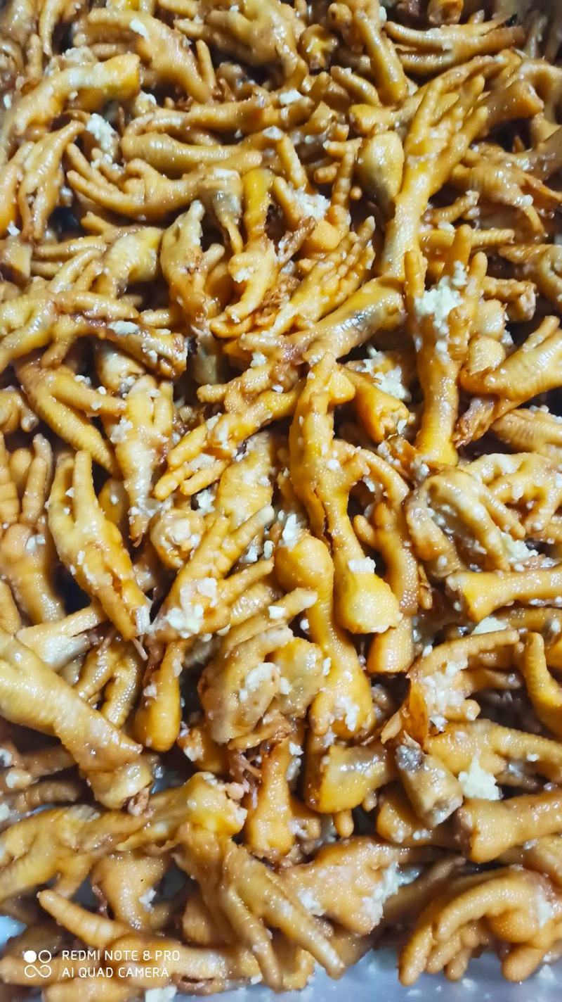 半脱骨蒜香鸡爪（20斤，5斤*4代，鲜鸡爪）