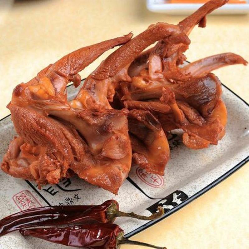 鸭锁骨新鲜生制鸭叉骨鸭锁骨10kg装商用卤制品批发鸭锁骨