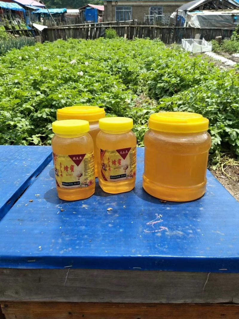 热销长白山纯椴树蜜，42度，无任何添加，支持化验