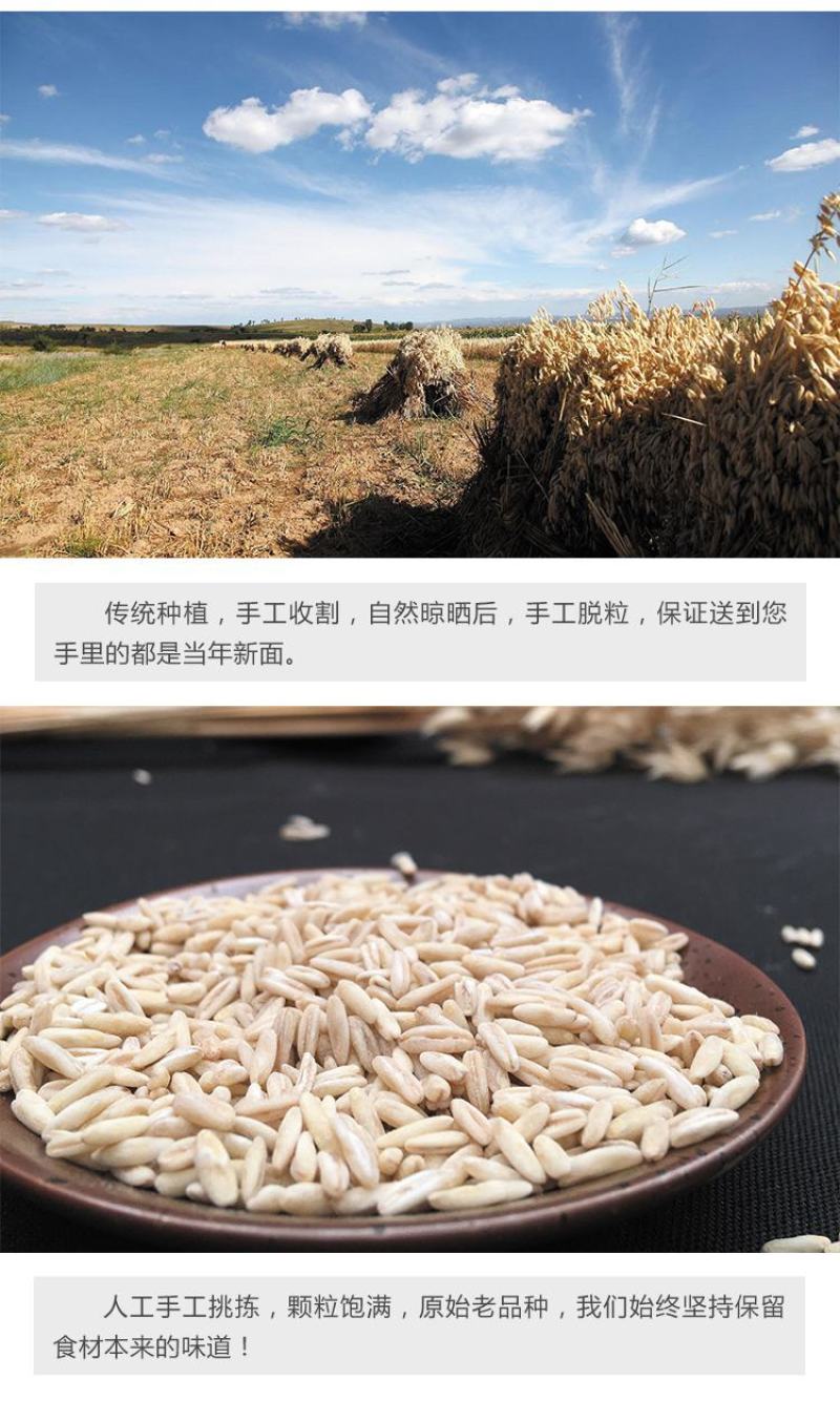 正道良田莜面中国小杂粮之都忻州五寨